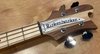 Rickenbacker 4003/4 S, Natural Walnut: Headstock