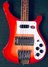Rickenbacker 4003/4 S, Fireglo: Body - Front