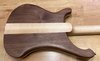 Jul 2020 Rickenbacker 4003/4 , Natural Walnut: Body - Rear