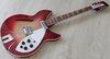 Rickenbacker 360/12 C63, Fireglo: Full Instrument - Front