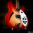 Rickenbacker 330/6 , Fireglo: Close up - Free