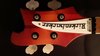 Rickenbacker 4001/4 , Fireglo: Headstock