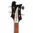 Rickenbacker 4003/4 S, Jetglo: Headstock