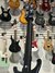 Rickenbacker 4003/4 , Matte Black: Neck - Rear
