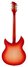 Rickenbacker 330/6 , Fireglo: Full Instrument - Rear