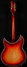 Rickenbacker 381/6 V69, Fireglo: Full Instrument - Rear
