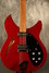 Rickenbacker 330/6 BH, Ruby: Body - Front