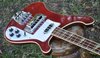 Rickenbacker 4001/4 , Burgundy: Close up - Free