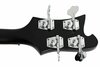 Rickenbacker 4003/4 , Matte Black: Headstock - Rear