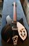 Rickenbacker 330/6 , Matte Black: Full Instrument - Front