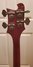 Rickenbacker 4001/4 Mod, Burgundy: Headstock - Rear