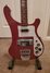 Rickenbacker 4001/4 Mod, Burgundy: Body - Front