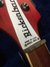 Rickenbacker 4001/4 Mod, Fireglo: Headstock