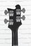 Rickenbacker 4003/4 , Matte Black: Headstock - Rear