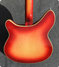 Mar 1967 Rickenbacker 360/6 , Fireglo: Body - Rear