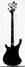 Rickenbacker 4003/4 , Jetglo: Full Instrument - Rear