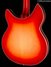 Sep 2020 Rickenbacker 360/12 C63, Fireglo: Body - Rear
