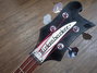Rickenbacker 4003/4 VP, Jetglo: Headstock
