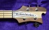 Rickenbacker 4003/4 S, Natural Walnut: Headstock