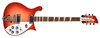 Rickenbacker 620/6 , Fireglo: Full Instrument - Front