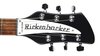 Rickenbacker 360/6 , Jetglo: Headstock
