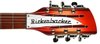 Rickenbacker 1993/12 Plus, Fireglo: Headstock