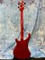 Rickenbacker 4003/4 Mod, Ruby: Full Instrument - Rear
