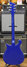 Rickenbacker 620/6 , Midnightblue: Full Instrument - Rear