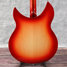 Mar 2016 Rickenbacker 330/6 , Fireglo: Body - Rear
