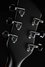 Rickenbacker 330/6 , Matte Black: Headstock - Rear
