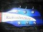 Jul 2006 Rickenbacker 330/6 , Blueburst: Headstock