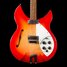 Rickenbacker 1997/6 f hole, Fireglo: Body - Front