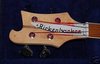 Mar 1977 Rickenbacker 4001(LH)/4 , Mapleglo: Headstock