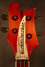 Apr 1978 Rickenbacker 4001/4 , Fireglo: Headstock