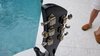 Rickenbacker 355/6 JL, Jetglo: Headstock - Rear