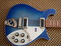 Feb 2006 Rickenbacker 620/6 , Blueburst: Body - Rear