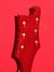 Rickenbacker 481/6 Mod, Burgundy: Headstock - Rear