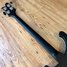 Rickenbacker 4003/4 , Matte Black: Neck - Rear