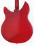 Jul 1987 Rickenbacker 330/6 , Ruby: Body - Rear
