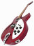 Rickenbacker 330/6 , Ruby: Close up - Free