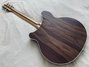 Rickenbacker 360/6 , Natural Walnut: Full Instrument - Rear