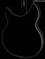 Jan 2021 Rickenbacker 360/12 C63, Jetglo: Body - Rear
