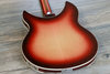 Nov 1998 Rickenbacker 360/12 V64, Fireglo: Body - Rear
