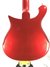 Sep 2013 Rickenbacker 620/6 , Ruby: Body - Rear
