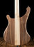 Jan 2021 Rickenbacker 4003/4 S, Natural Walnut: Body - Rear