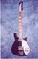 Rickenbacker 625/6 , Black: Full Instrument - Front