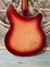 May 2000 Rickenbacker 370(LH)/6 , Fireglo: Body - Rear