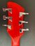 Rickenbacker 360/6 Limited Edition, Pillarbox Red: Headstock - Rear