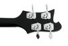 Rickenbacker 4003/4 , Matte Black: Headstock - Rear
