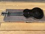Rickenbacker B Post War/6 LapSteel, Black: Full Instrument - Rear